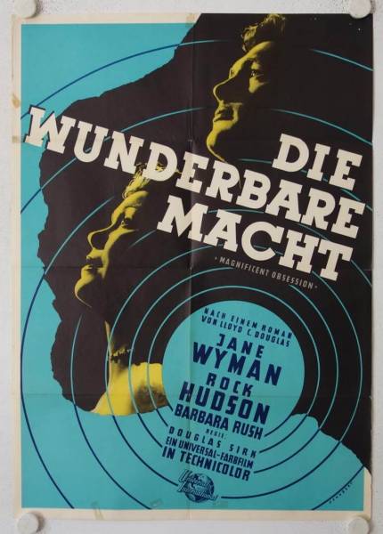 Magnificent Obsession original release german movie poster